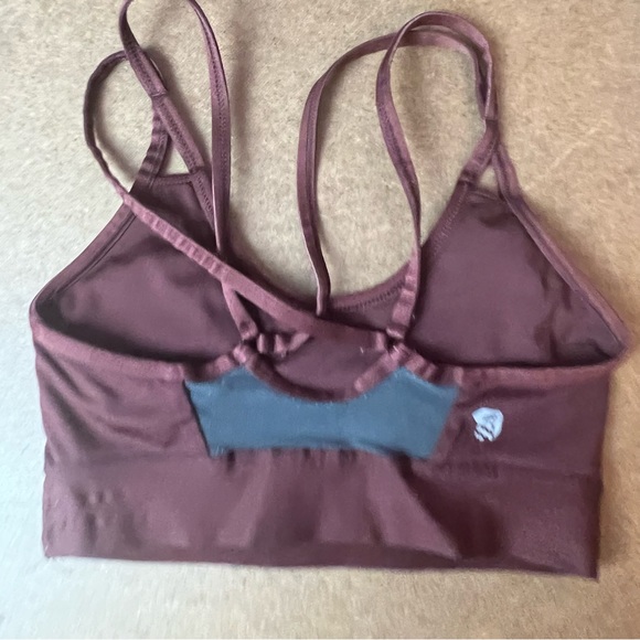 Mountain Hardwear Maroon Strappy Sports Bra, size XS - Picture 5 of 9